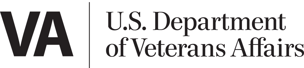The image displays a logo with text. The main text reads  WASHINGTON DEPARTMENT OF VETERANS AFFAIRS  and below that, the acronym  VA  in a stylized font.